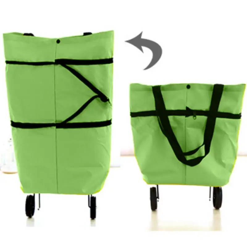 Легкая Портативная Складная Тележка для покупок тележка сумка с колесами супермаркет покупка продуктовые сумки для покупок для дома