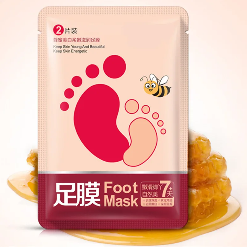 10pcs=5pair Exfoliating Feet Mask whitening & Moisturizing foot mask