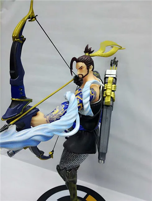 Huong игры рисунок 35 см Hanzo ПВХ фигурку Коллекционная модель игрушечные лошадки кукла подарок