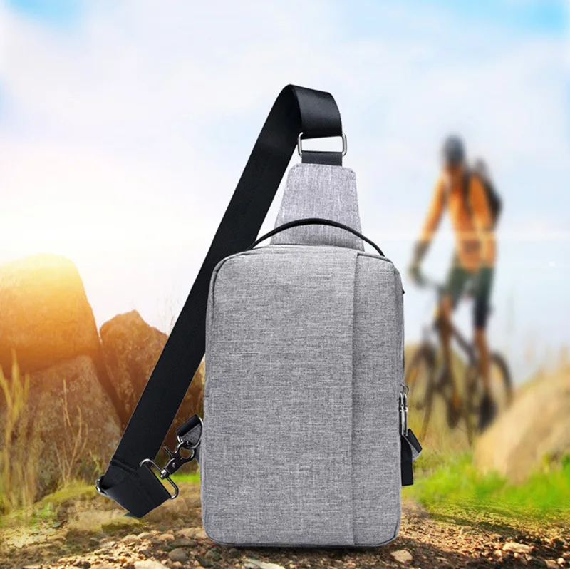 Men Women Backpack Anti Theft Teenager Canvas Chest Bag Large Casual USB Rechargeable Boy Single Shoulder Sac A Dos Homme BP0223 (18)