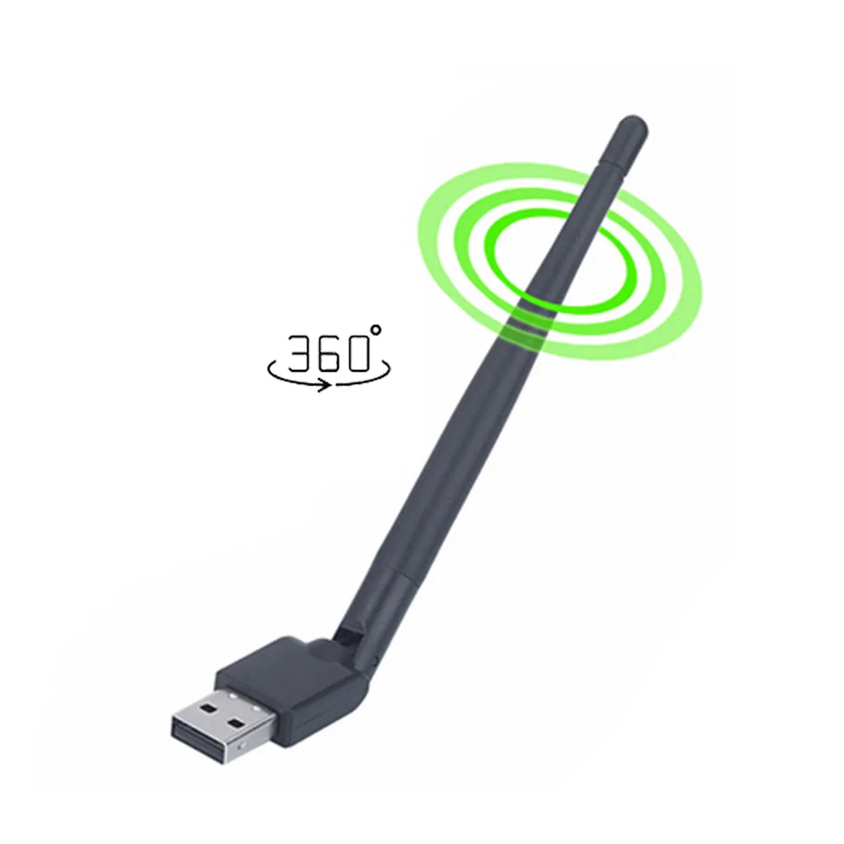 Набор микросхем MTK7601, беспроводной USB WiFi с антенной 2Dbi, USB LAN адаптер для, новейший Koqit K1, спутниковый Recevier, телеприставка V7S