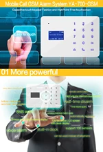 Wireless Home Security Alarm System DIY KIT IOS/Android Smartphone App 110dB PIR Main Panel Door/window Sensor Burglar Alarm