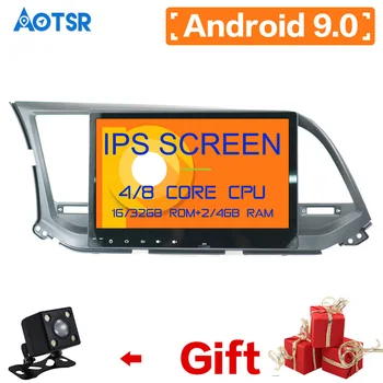 

Android 9.0 Octa Core 4+64gb Car Media Center CD Player for HYUNDAI ELANTRA 2016+ Radio GPS Navigation Audio Stereo NO DVD Radio