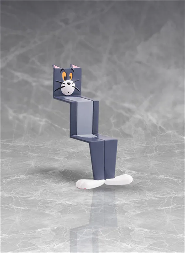 Funny Cartoon tom cat and jerry mouse action figures lovely desk toys model doll collection for kids adults gifts