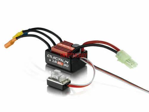 Водонепроницаемый бесщеточный двигатель Hobbywing quirun контроллер ESC 30A 16BL30 RC