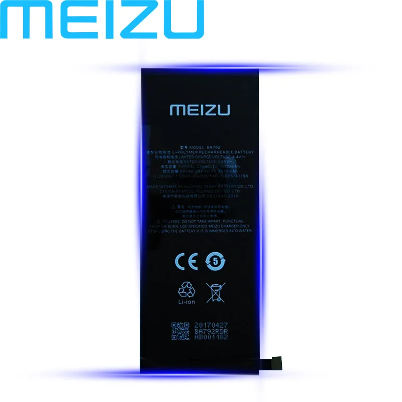 

Meizu 100% Original BA792 3000mAh New Battery For Meizu Pro 7 M792Q M792C PHone high quality+Tracking Number