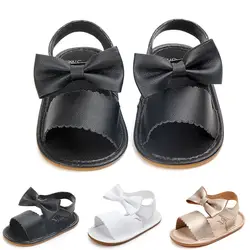 2019 Новая модная Милая обувь для детей Новорожденные одежда для малышей для девочек Мягкие Сандалии Босиком сандалии обувь