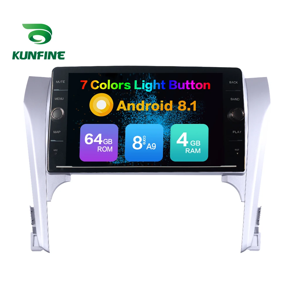 

Octa Core 4GB RAM 64GB ROM Android 8.1 Car DVD GPS Player Deckless Car Stereo For Toyota Camry 2012 2013 2014 Radio Headunit