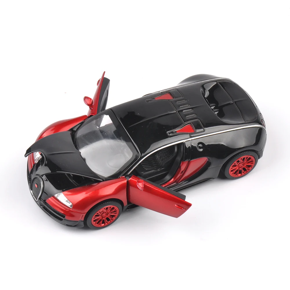 Lowest Price 1:32 Scale Bugatti Veyron coches jugetes Diecast Car Model Pull Back Cars Collection oyuncak araba Kids Toys Gifts Lowest Price 1:32 Scale Bugatti Veyron coches jugetes Diecast Car Model Pull Back Cars Collection oyuncak araba Kids Toys Gifts