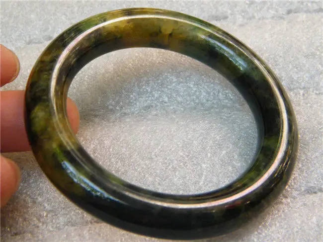 

New Natural emerald green garden bar female bracelet Canon 58.5 mm a 5.19