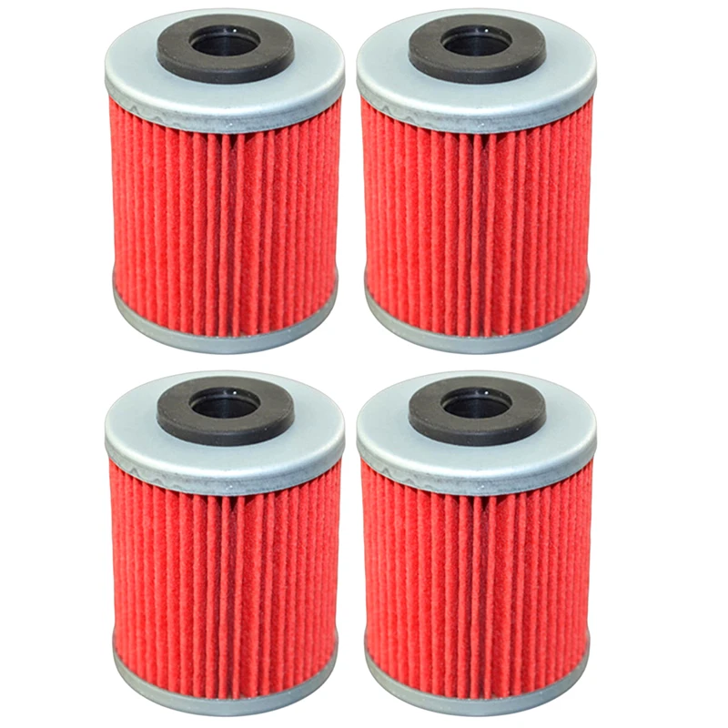 

4 шт. Запчасти для двигателя мотоцикла фильтры масляной сетки для POLARIS OUTLAW 525 525 2008-2009 коротких мотоциклетных фильтров