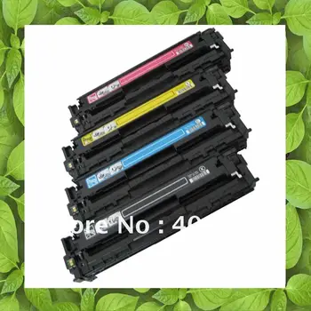 

4 x CB540A CB541A CB542A CB543A Compatible for HP CM1312 CP1215 CP1217 CP1514 CP1515 CP1518 Color Toner Cartridge