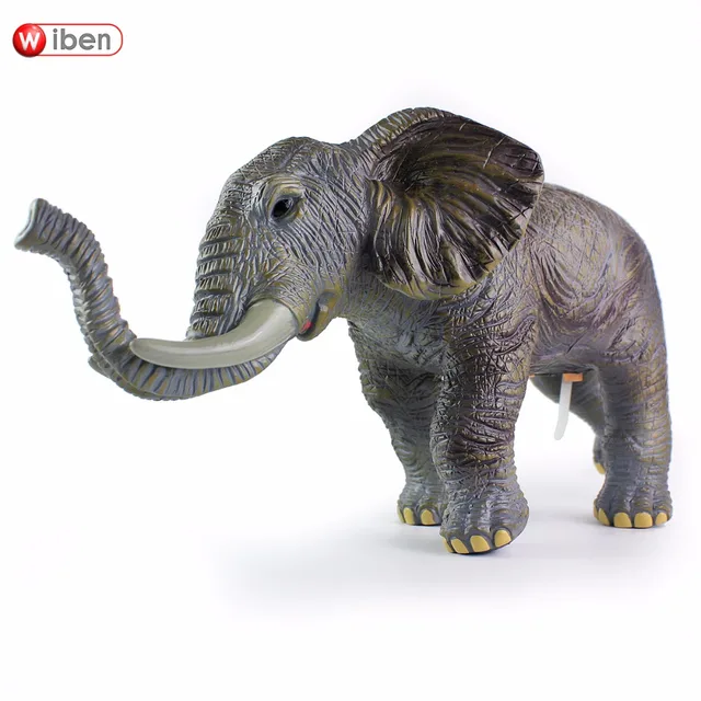 Wiben Soft Plastic Elephants Simulation With Sound Animal Model Action