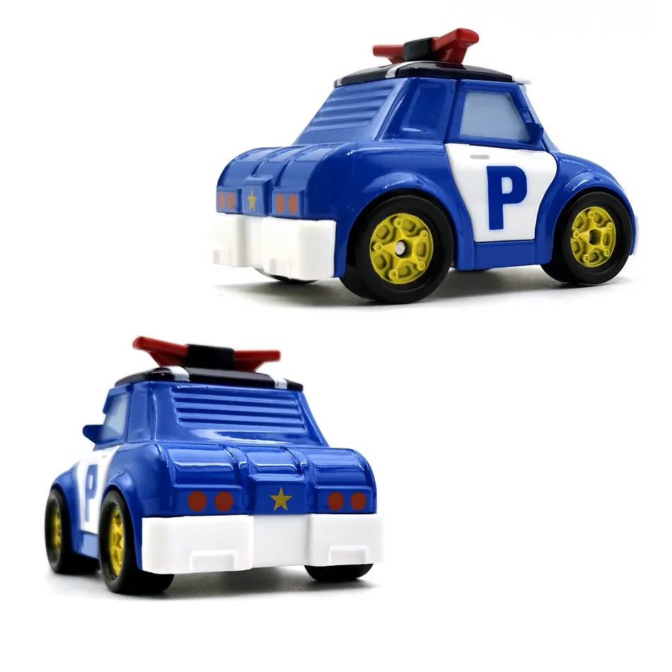 23 Стиль Детские игрушки Аниме фигурки героев Anba автомобиль игрушки Robocar Poli металлическая модель игрушечный автомобиль для детей