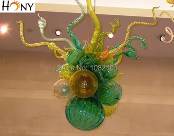 

Free Shipping Attractive Low Ceiling Murano Glass Ball Chandelier