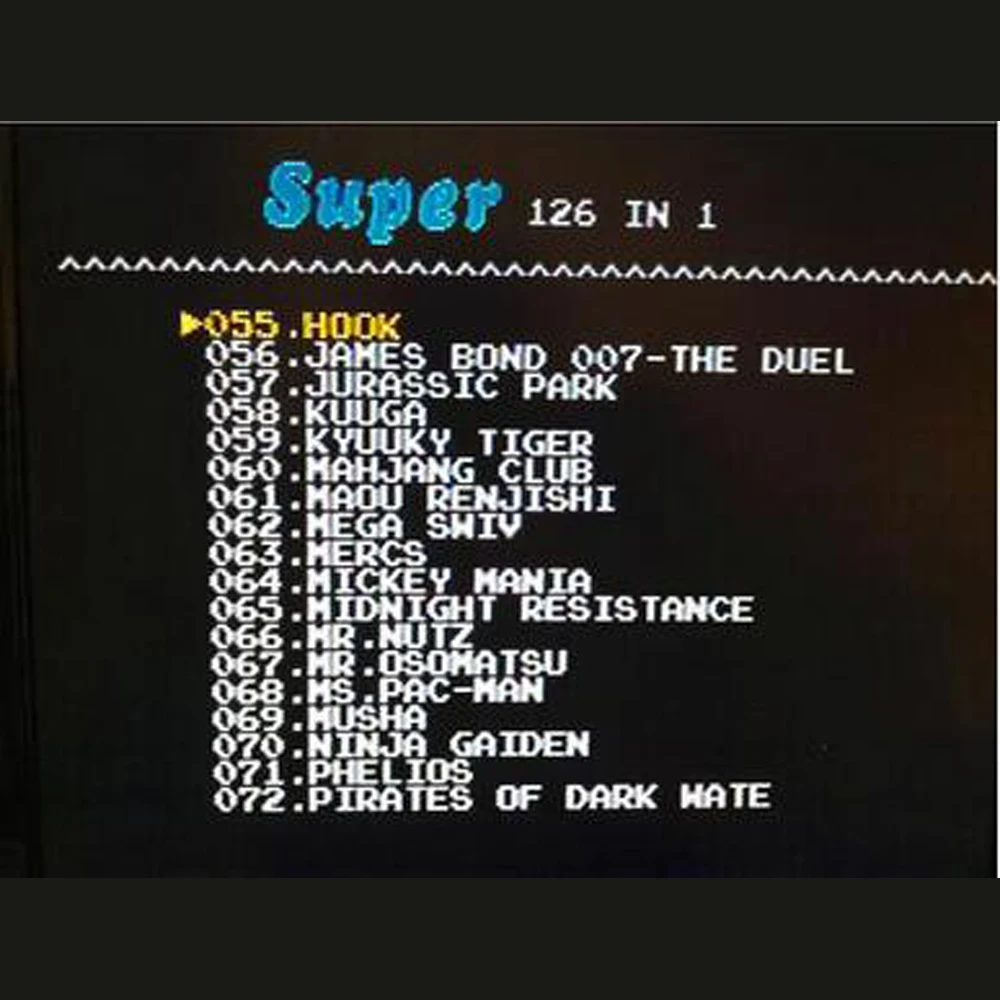 50 шт. в партии для Sega Mega Drive 126 1 игровая карта/картридж 16 бит карта MD Genesis|Картриджи|