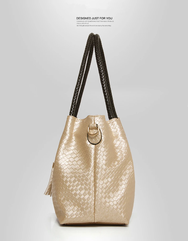 Pahajim бренд 3 комплекта женские сумки Повседневная трикотажная сумка большой сумки на плечо + сумки женские + маленький кошелек