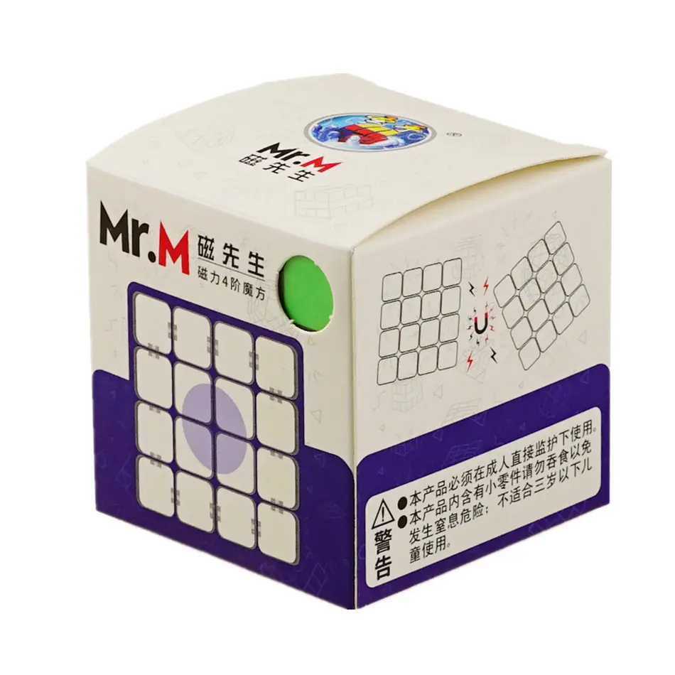 Shengshou 4x4 Магнитный кубик рубика Mr. M 4x4x4 Магнитный магический куб 4 слоя скоростной Куб Профессиональная головоломка игрушка для детей