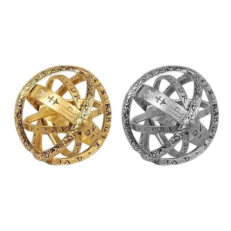 

Unisex Creative Astronomical Ball Ring Couple Knuckle Finger Rings Jewelry