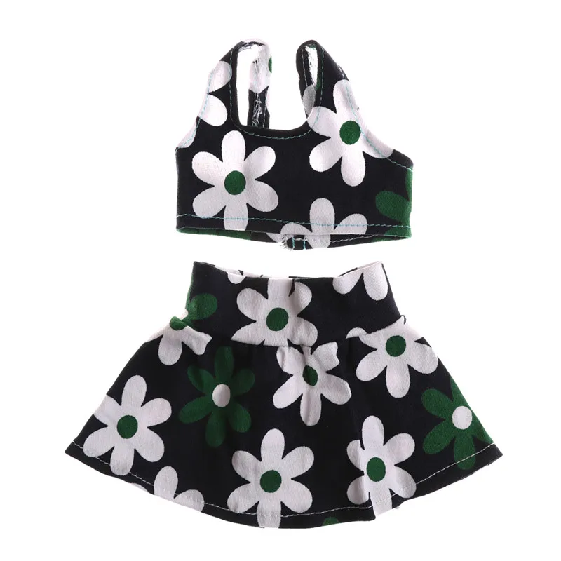 

2Styles Princess Handmade Green Flowers Dress Outfit for 18 Inch New Style High Quality Princess Doll Clothes