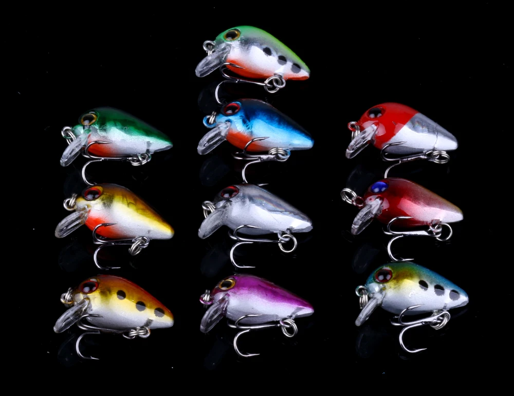 Iscas de Pesca Isca e Isca Hengjia Lote 8 Modelos Minnow Manivela Lápis Dura Cores Wobblers Pesca Equipamento Atacado 56 Pçs - 7 Esporte e Lazer