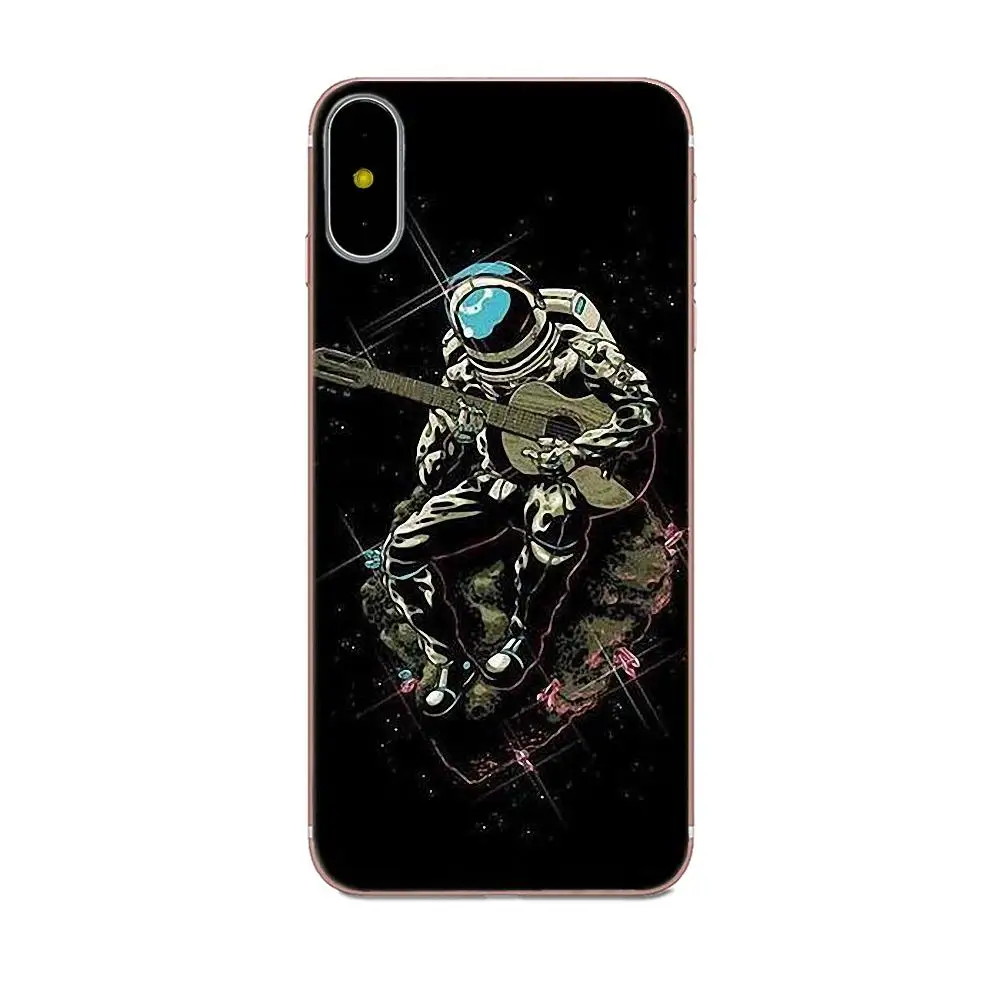 Забавная космическая любовь Луна астронавт Кот для Xiaomi Redmi Mi Note 7 8 9 SE Pro Lite Go Play