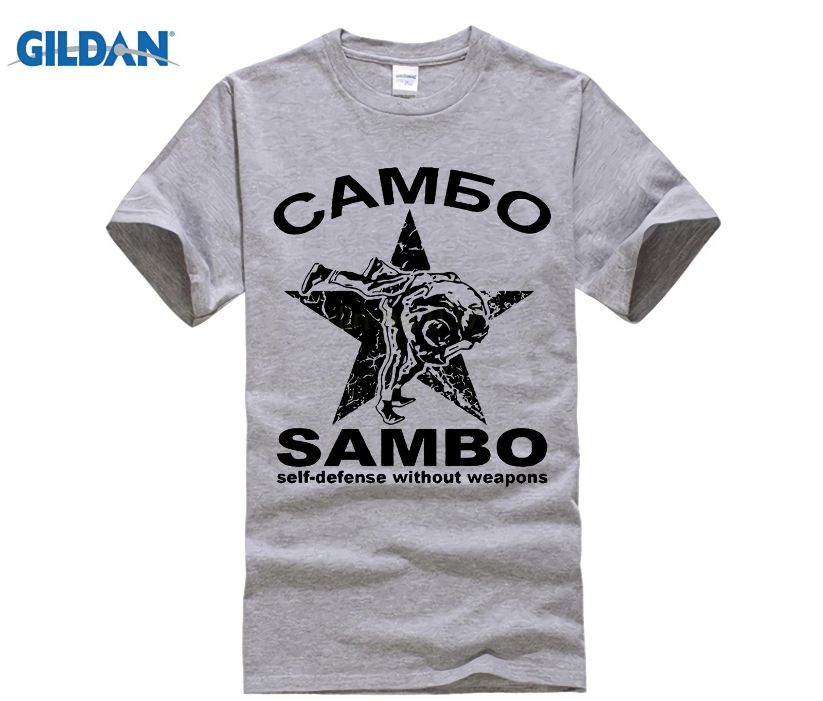 Модная Горячая Распродажа хлопок Sambo CAMBO Самозащита без оружия русский кунг-фу армейский зеленый футболка