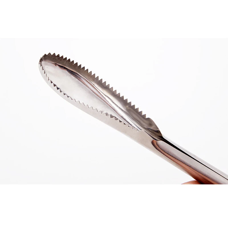 Чистая рыбий скалер из нержавеющей стали щетка для кожи скребки терки очистки