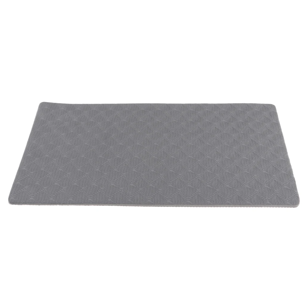 Yoga Knee Pad Travel Cushion (38x21mm) Anti-Slip 6mm Thick Workout Mat Yoga Knee Pad Cushion Yoga Accessories