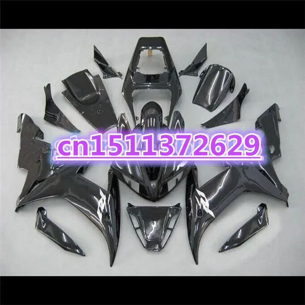 100% подходит для 02-03 YZF R1 02 03 1000 все черные YZF-R1 YZF-1000 YZFR1 YZF1000 2002 2003 корпус обтекателя |