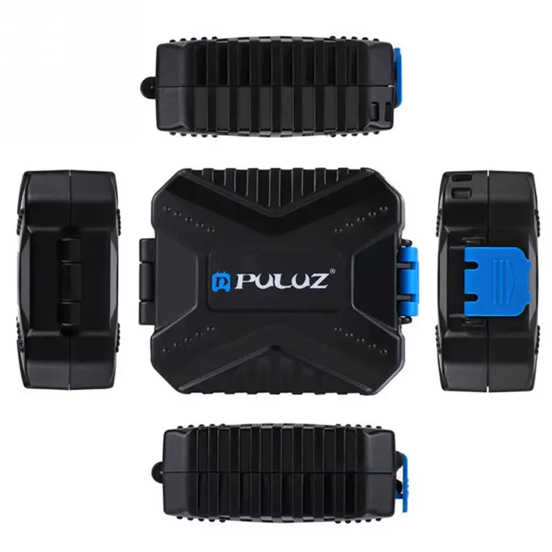 

Black 11 cards room CF/TF/SD Card Memory Card Storage Case Waterproof anti-shock dust-proof fireproof Case