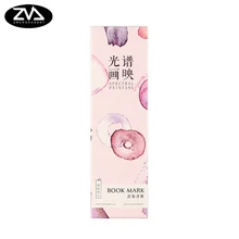 30 шт./кор. спектральная картографическая Бумага Закладка корейские милые закладки держатель книги открытки граффити DIY школьные принадлежности papelaria