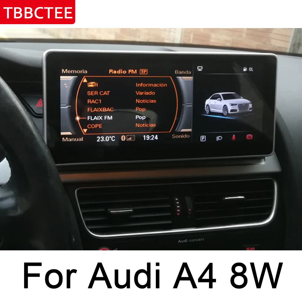 Для Audi A4 8W~ MMI автомобильный андроид мультимедийный проигрыватель навигация gps сенсорный экран стерео дисплей аудио радио медиа
