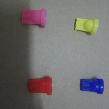 Разноцветные Авто T10 лампы основания патроны красный/желтый/розовый/синий каждого вида, 50 шт в наборе