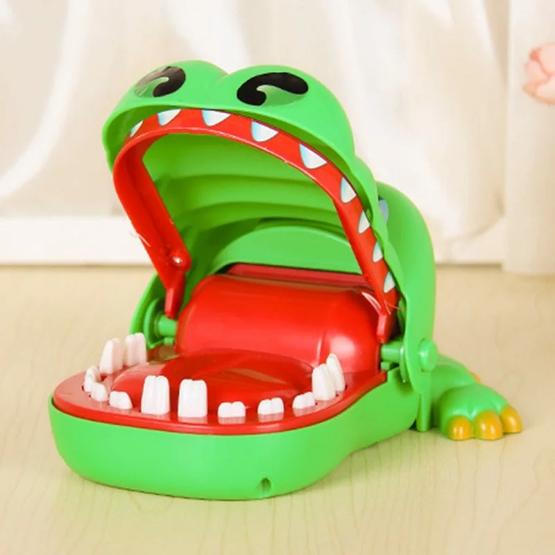 Новинка, практичная игрушка, большой крокодиловый рот, стоматологический кусающий палец, шутки, игрушки, забавные Семейные игры, подарок для детей