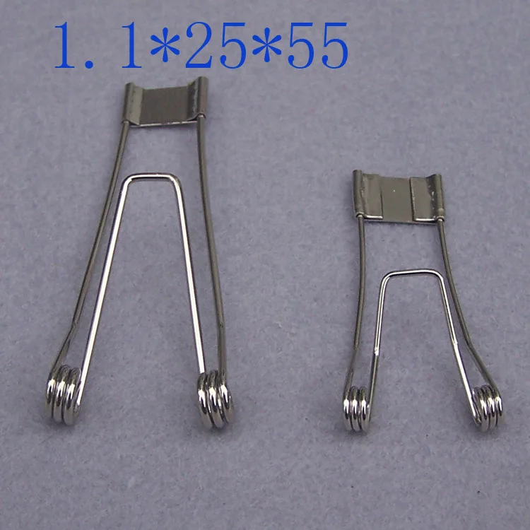 Buy 100 pcs/lot ,1.1mm*25mm*55mm Fixed Spring Clip For