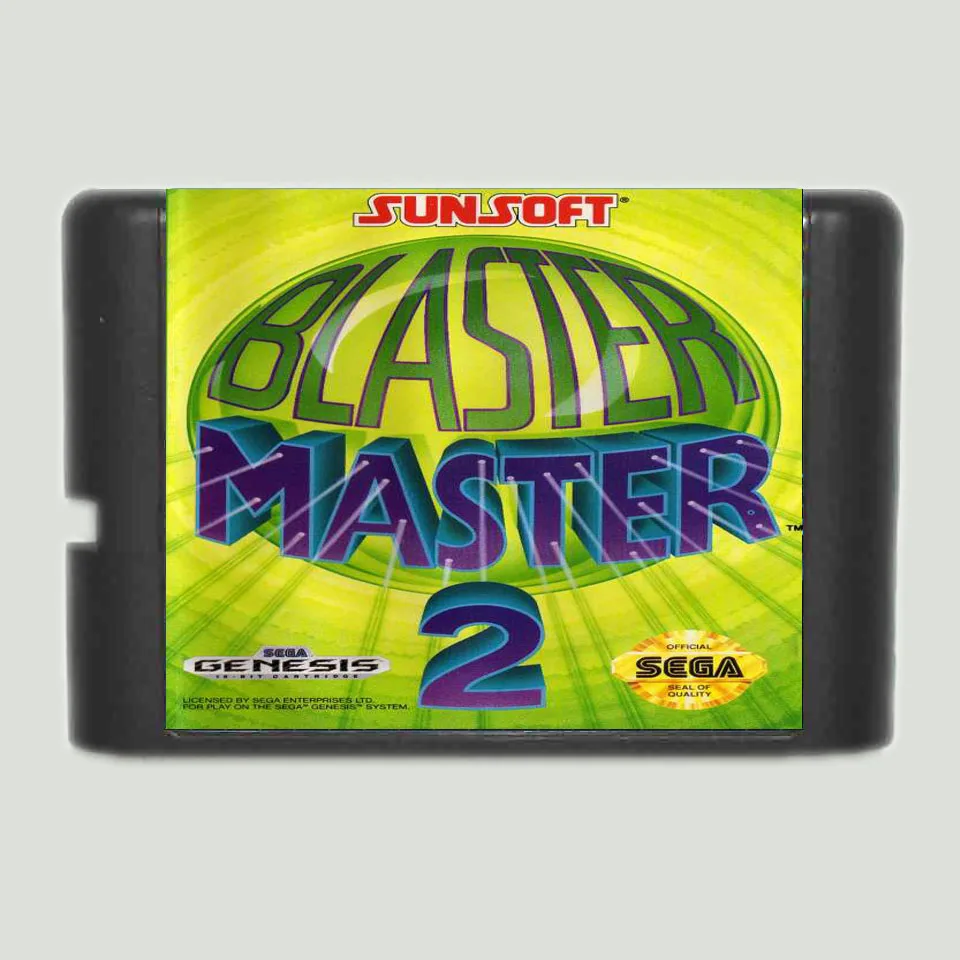 16 битная игровая карта Blaster Master 2 для Sega MegaDrive & Genesis System|16 bit game card|bit card16 |