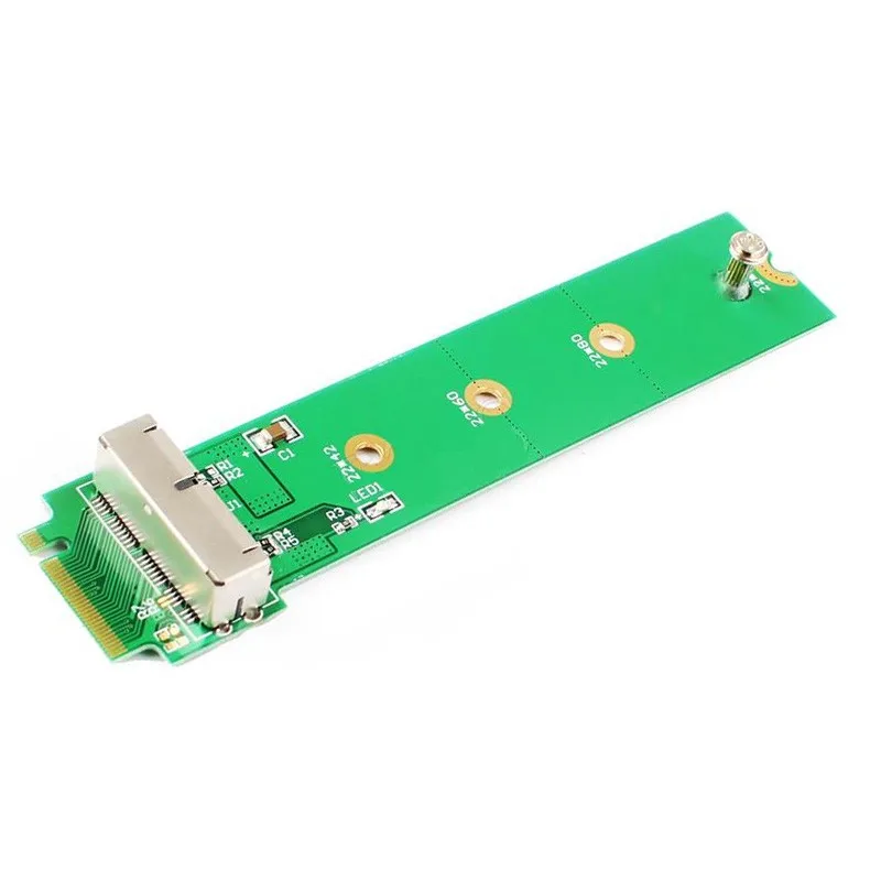 

Adapter Hard Disk Adapter SSD M2 To M.2 NGFF PCIE X4 Adapter For Apple MacBook Air Mac Pro 2013 2014 2015 A1465 A1466 M2 SSD NEW