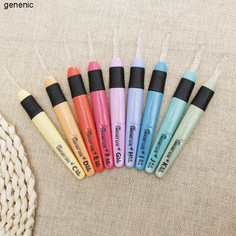 

2.5MM-6.5MM Led Light Up Crochet Hook Knitting Needles Weave Sewing Accessories