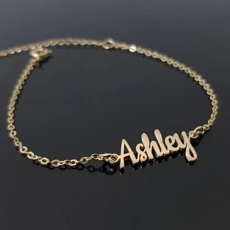 

Custom Name Bracelet, 6 Fonts Style To Choose, Customize Your Name Bracelet, Name Bracelet, Personalized Bracelet Bangle