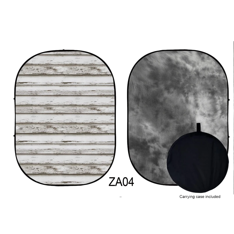 Double-Sided Pop-Out Muslin Backdrop Matte