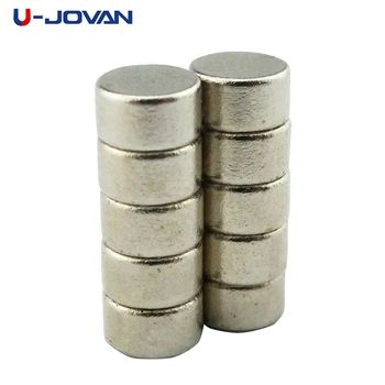 

U-JOVAN 100pcs/lot 5 x 3 mm Super Strong Rare Earth Magnet Round Neodymium Magnet 5x3 for Art Craft