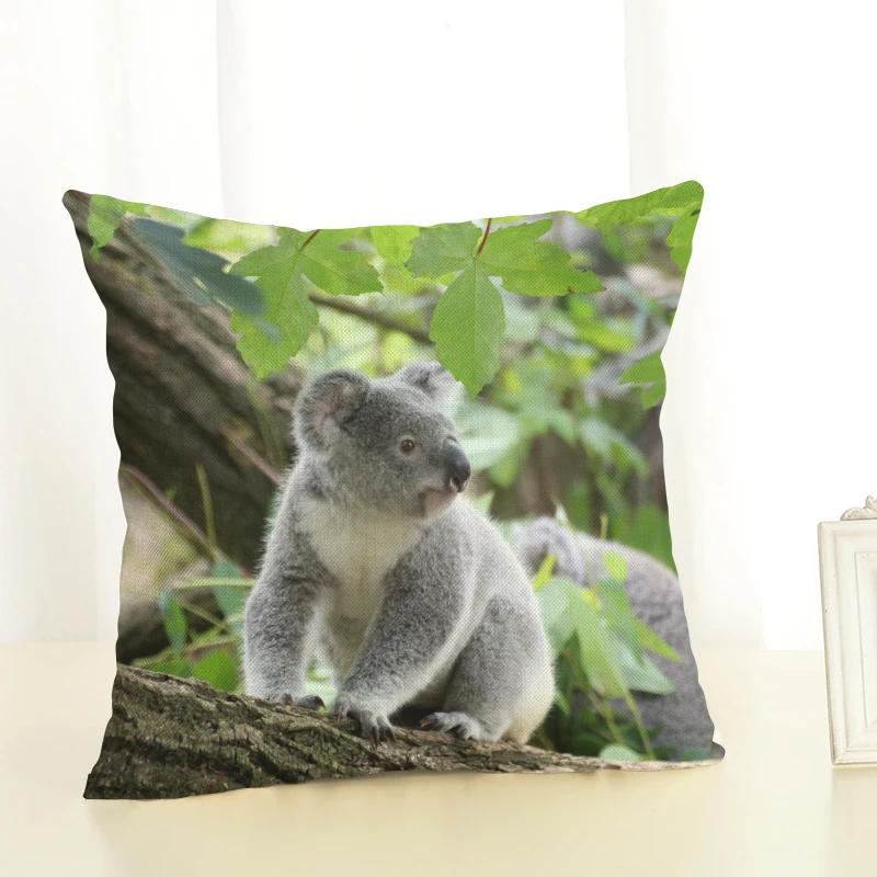 Новое поступление наволочка Koala мягкая подушка для дивана домашнего украшения