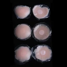 Хит, многоразовые женские невидимые самоклеющиеся силиконовые накладки на грудь и соски, накладки на бюстгальтер, коврик с лепестками, наклейки, аксессуары