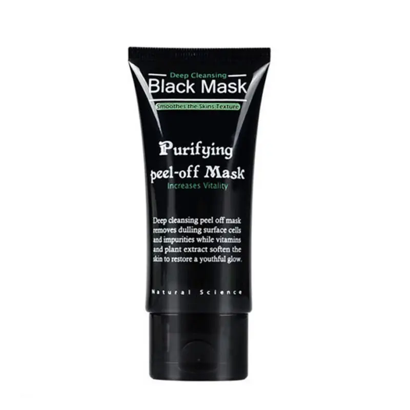 

50ml Blackhead Remover Deep Cleansing Purifying Peel Off Acne Black Mud Face Mask Facial Care Drop Shipping