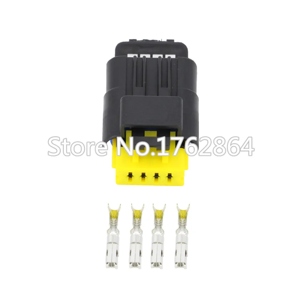 

10 PCS 4 Pin DJ7047Y-2.5-21 Female Male FO Turn Light Plug FO Lamp Socket FCI Car Sensor Connector For Auto Truck