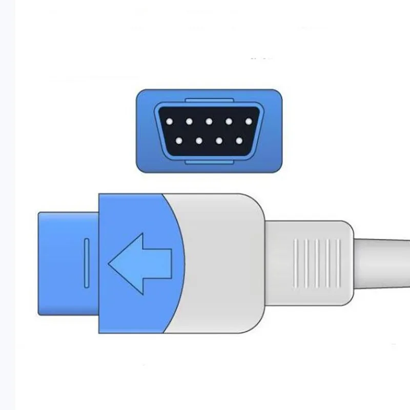 Совместимый с GE TRUSIGNAL/DATEX OHMEDA датчик Spo2 для использования в животных ветеринарный