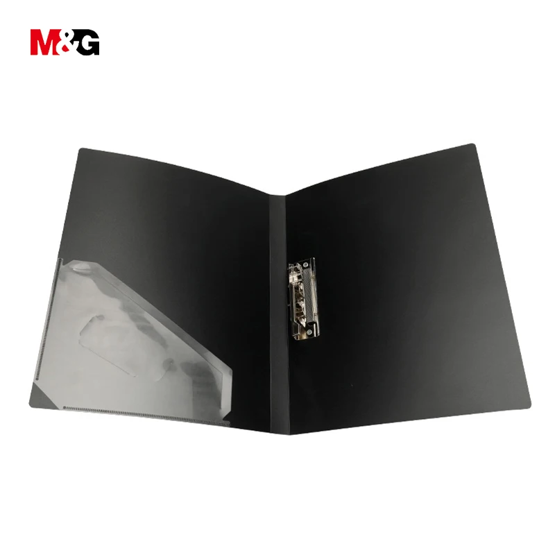 M&G quality thick pp material A4 file folder for documents school stationery office supplies tree grain texture folder for paper