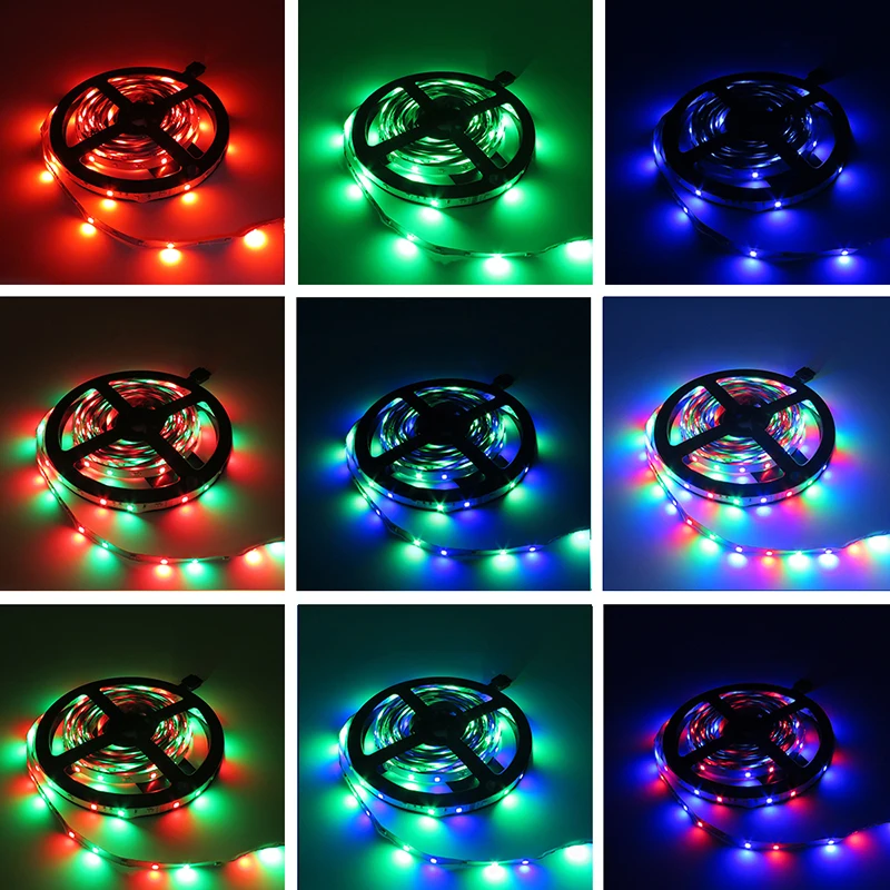 Водонепроницаемый СИД оптовик 3528 RGB светодиодные полосы света 5 м 300smd светодиодные полосы+ 24 клавиши контроллер+ адаптер или белого и синего цвета redfree корабль