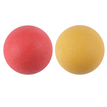 

2PCS TPE Injection Fascia Ball Massage Ball Deep Muscle Relaxation Yoga Fitness Ball Random Color